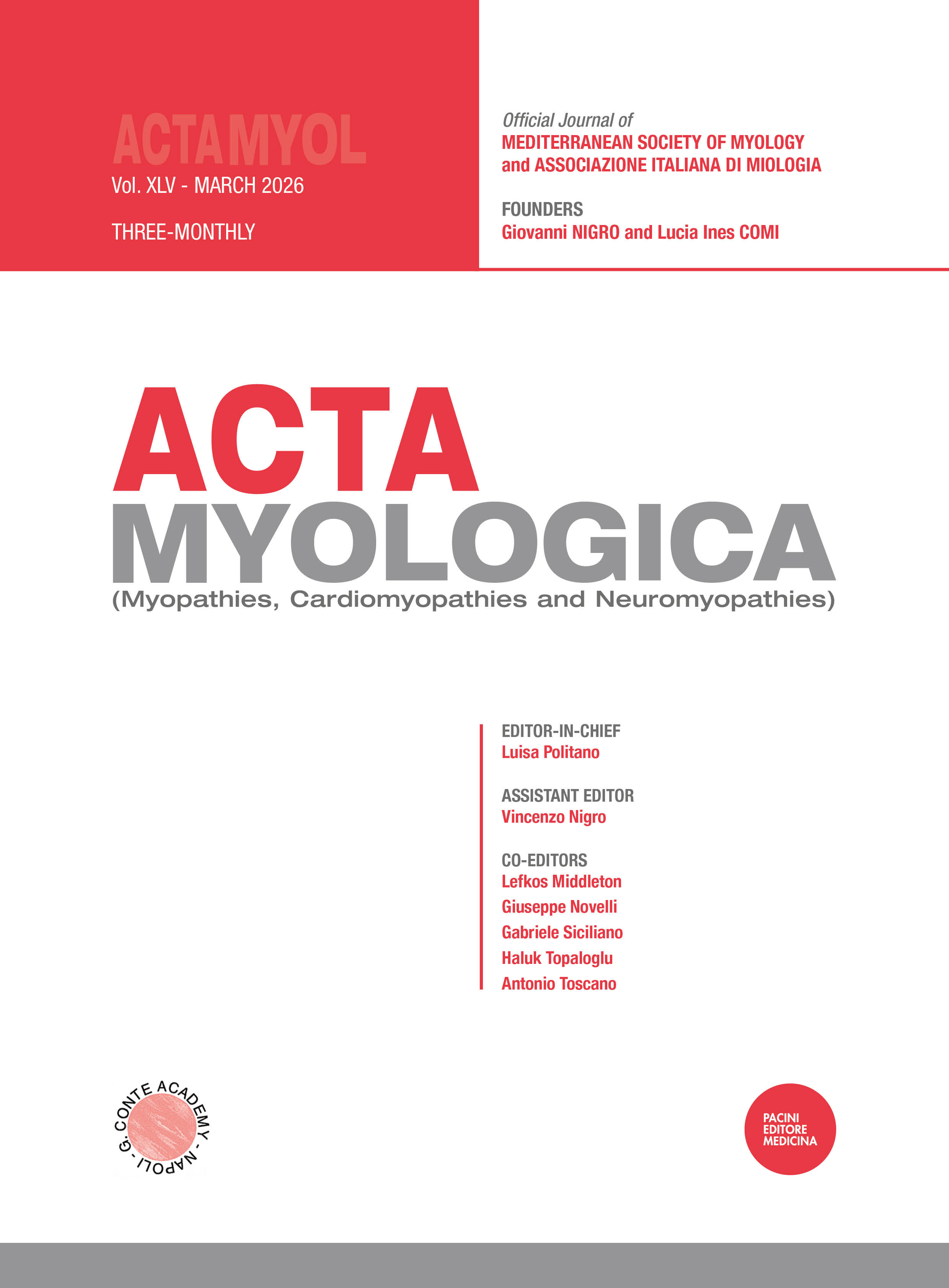 Volume XLV n. 1 - March 2026